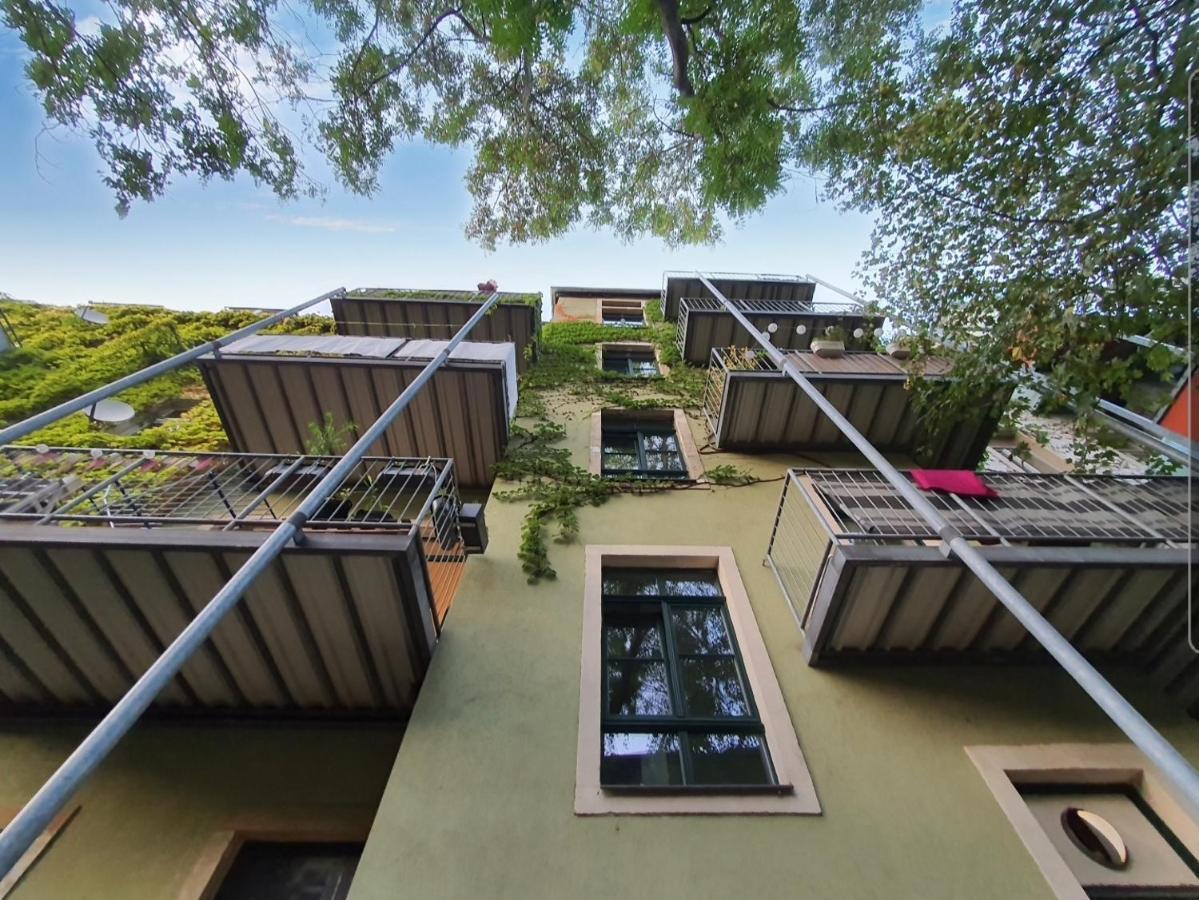 Neustadt-Aussicht - Grosse Wohnung Mit Balkon Drážďany Exteriér fotografie