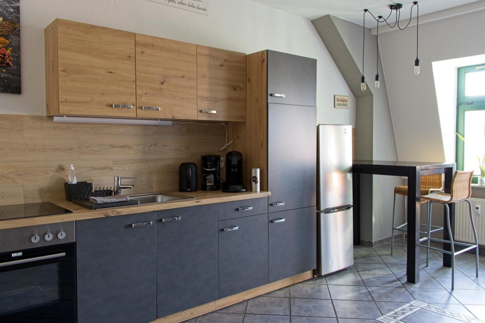 Neustadt-Aussicht - Grosse Wohnung Mit Balkon Drážďany Exteriér fotografie